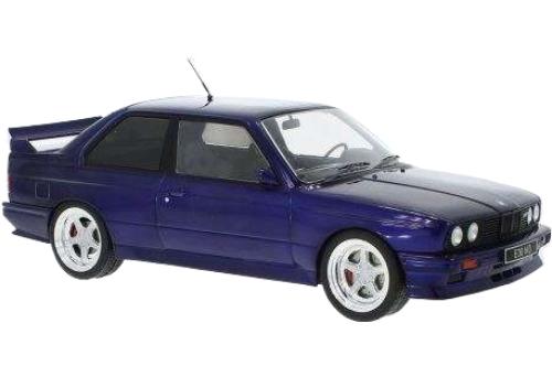 BMW E30 M3 1989 メタリックダークブルー / IXO 1/18 ミニカー