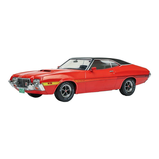 【予約】 Fordフォード Gran Torinoグラントリノ クーペ 1972 レッド ブラック / IXO 1/18 ミニカー