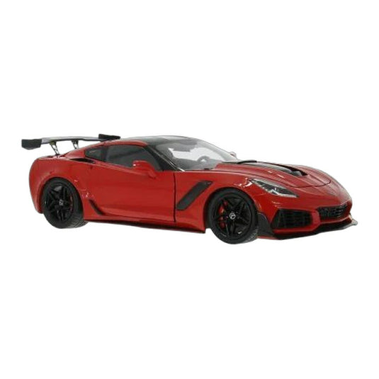シボレー コルベット C7 ZR1 2019 レッド スポーツカー / IXO 1/18 ミニカー