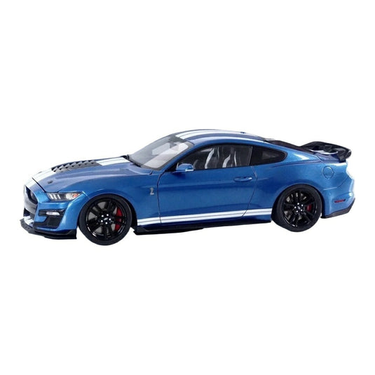 フォード マスタング シェルビー GT500 2022 ブルー / IXO 1/18 ミニカー