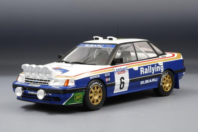 Subaru Legacy RS No.6 Rally WM RAC Rally 1991 M.Alen/I.Kivim?ki/ IXO 1/18 ミニカー