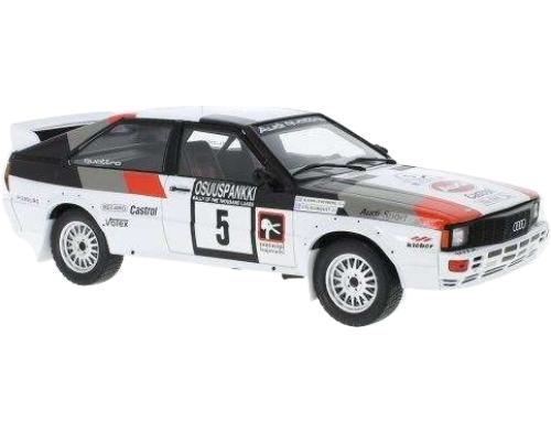 1000 Lakes ラリー Audi Quattro 1982 / IXO 1/18 ミニカー