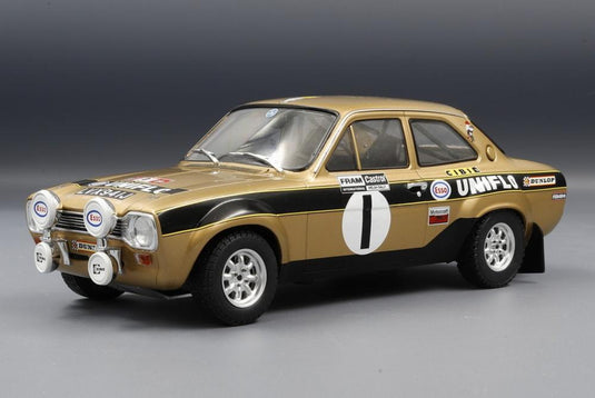 Ford Escort MKI RS 1600 RHD No.1 Esso Uniflo Welsh Rally 1972 R.Clark/J.Porter/ IXO 1/18 ミニカー