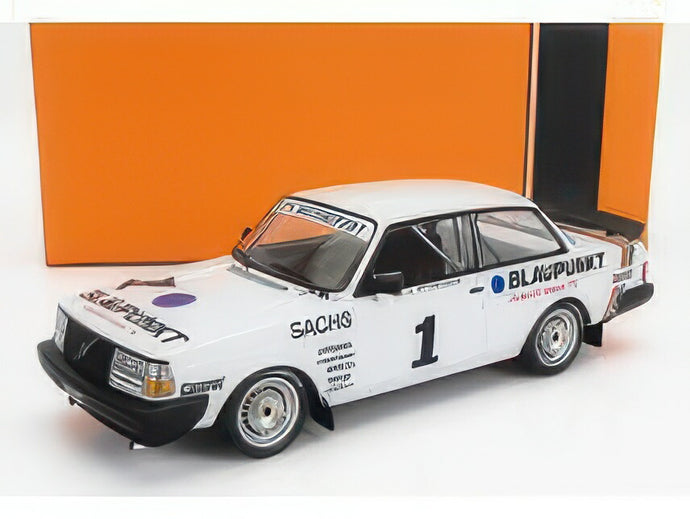 Volvo 240 Turbo No.1 Blaupunkt DTM Bergischer Lion Zolder 1986 P.Stureso/ IXO 1/18 ミニカー
