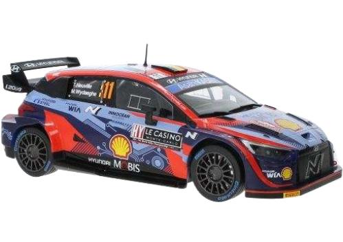 ラリーモンテカルロ Hyundai i20 N / IXO 1/18 ミニカー