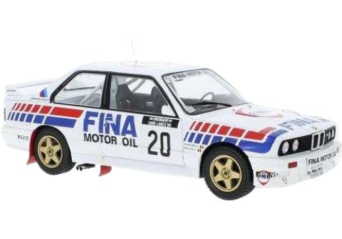 1000 Lakes ラリー BMW M3 E30 1989 / IXO 1/18 ミニカー