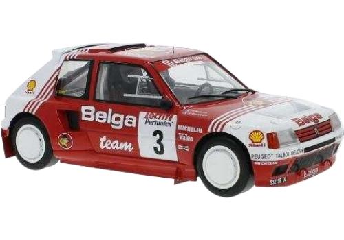 Belga ラリーYpres Peugeot 205 T16 / IXO 1/18 ミニカー