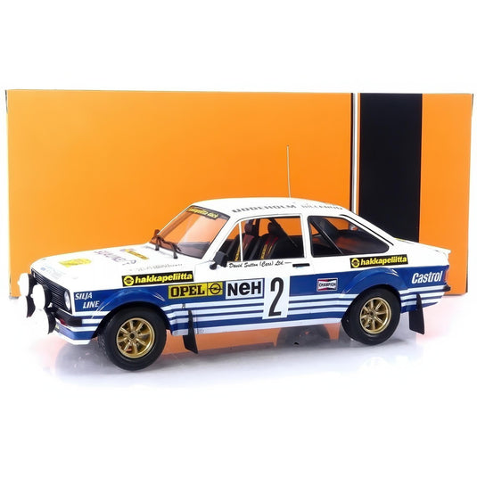 FORD Escort MK II RS 1800 Rallye Sweden 1977 フォード エスコート / IXO 1/18 ミニカー