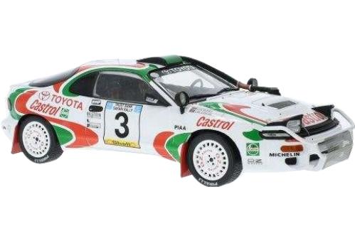 サファリラリー Toyota Celica Turbo 4WD / IXO 1/18 ミニカー