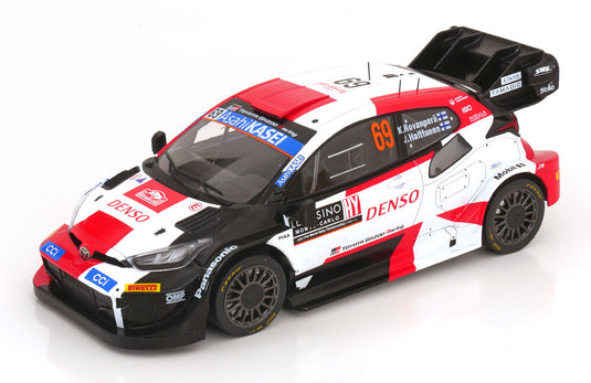 Toyotaトヨタ GR Yarisヤリス Rally1 No 69 Rally Monte Carloラリーモンテカルロ 2023 / IXO 1/18 ミニカー