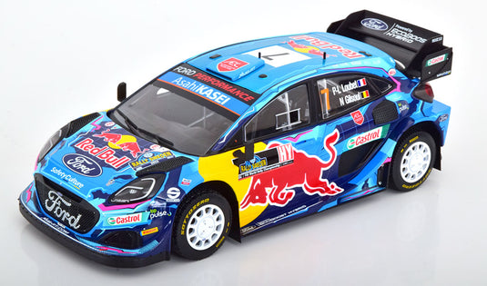 Fordフォード Pumaプーマ Rally 1 No 7 Rally Swedenラリー・スウェーデン 2023 / IXO 1/18 ミニカー