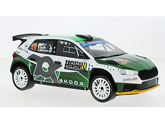 ラリー モンテカルロ Skoda Fabia Rally2 / IXO 1/18 ミニカー