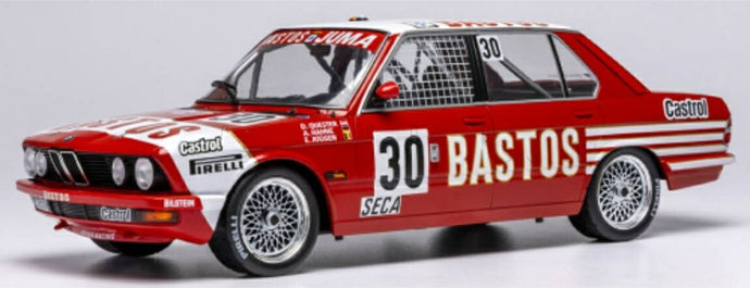 【予約】BMW 5シリーズ 528i (E28) TEAM BASTOS JOOSEN JUMA #30 スパ24時間優勝 1982 ヨーセン/ハーネ/ヘイヤー/クエスター レッド/ホワイト / IXO 1/18 ミニカー