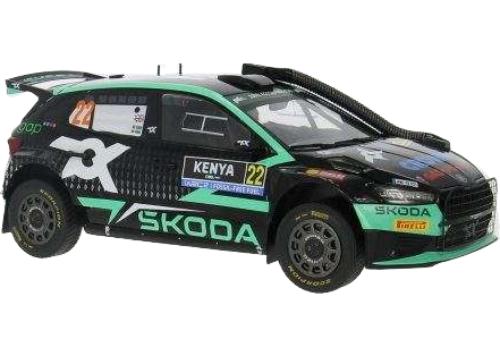 サファリラリー ケニア Skoda Fabia / IXO 1/18 ミニカー