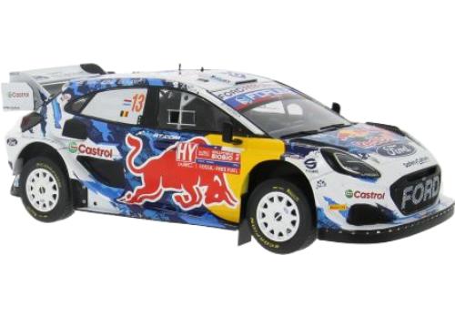 ラリーチリ Ford Puma Rally1 No.13 G. Munster L. Louka / IXO 1/18 ミニカー