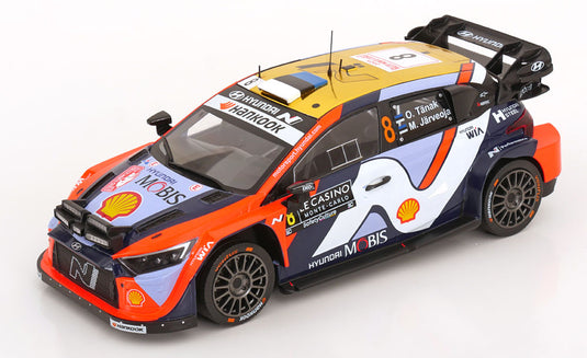 Hyundaiヒョンデ i20 N Rally 1 No 8 Rally Monte Carloラリーモンテカルロ 2025 / IXO 1/18 ミニカー