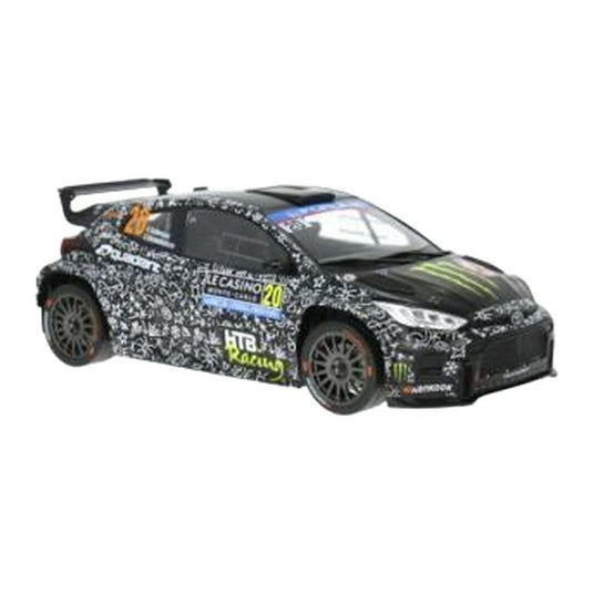 トヨタ GRヤリス Rally2 #20 ソルベルグ/エドモンドソン モンテカルロラリー ラリーカー / IXO 1/18 ミニカー