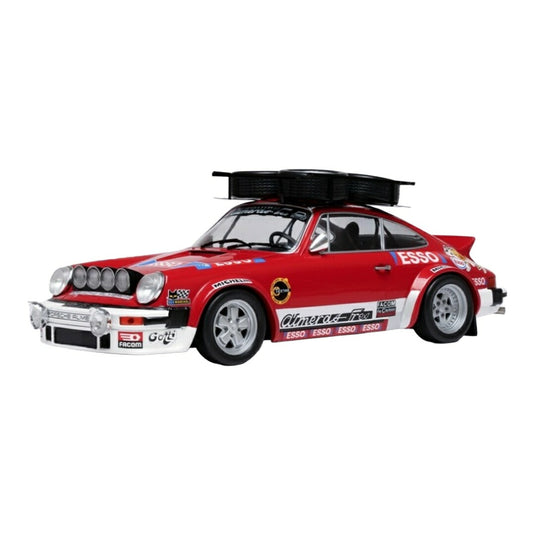 Porscheポルシェ 911SC Gr.4 サービスアシスタンス ラリーモンテカルロ 1980 ナイトバージョン レッド / IXO MODELS 1/18 ミニカー