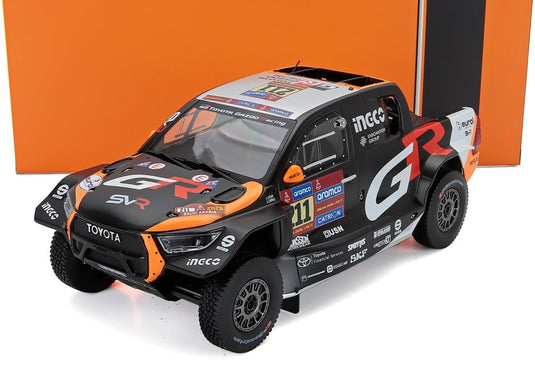 Toyotaトヨタ GR DKR Hiluxハイラックス Team Toyota Gazoo Racing No.211 Rally Dakar 2025 Henk Lategan Bre / IXO 1/18 ミニカー