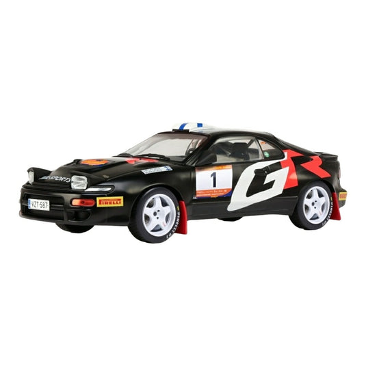 Toyotaトヨタ Celicaセリカ GT4 ターボ ラリーカタルーニャ 2025 No.1 LatvallaHussi ブラック / IXO MODELS 1/18 ミニカー