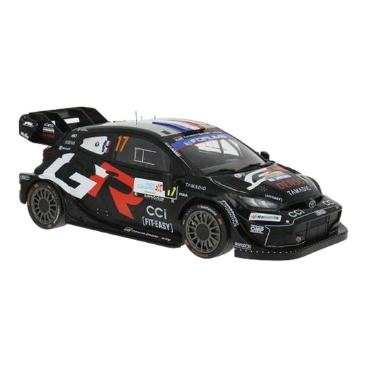トヨタ GR ヤリス Rally1 No.17 ラリー・イスラス・カナリアス / IXO 1/18 ミニカー