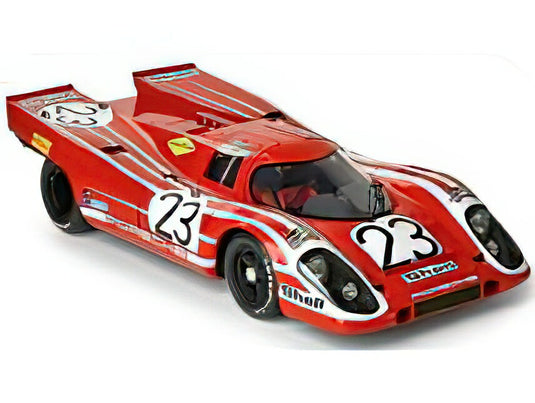 【予約】12月以降発売予定PORSCHE - 917K 4.9L TEAM SALZBURG N 23 WINNER 24h LE MANS 1970 HANS HERRMANN - RICHARD ATTWOOD - RED WHITE/IXO 1/8ミニカー