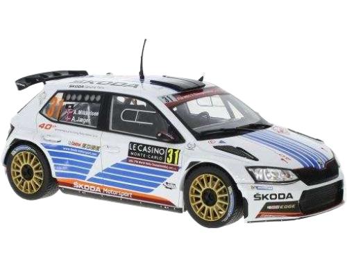 ラリーモンテカルロ Skoda Fabia R5 / IXO 1/24 ミニカー