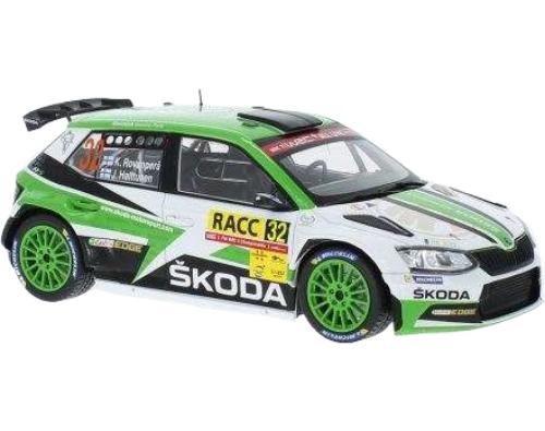 ラリー カタルーニャ Skoda Fabia R5 2018 / IXO 1/24 ミニカー