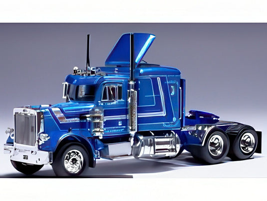 Peterbiltピータービルト 359 スリーパー キャブ 1973 トラック 働く車 模型 / IXO 1/64 ミニカー 模型