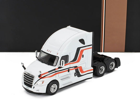 Freightliner Cascadia 2018 ホワイト / IXO 1/64 ミニカー
