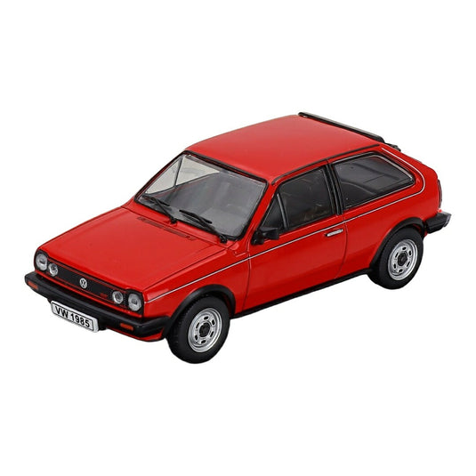 VWフォルクスワーゲン Poloポロ MKII 86C Coupeクーペ GT 1981 レッド / IXO 1/43 ミニカー