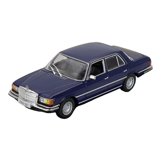 Mercedes Benzメルセデスベンツ Sクラス W116 280SE 1972 ダークブルー / IXO 1/43 ミニカー