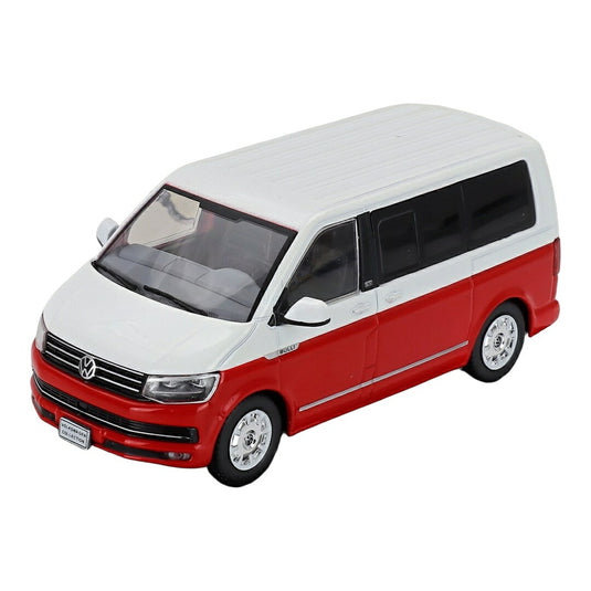 VWフォルクスワーゲン T6 Multivan 2015 レッド/ホワイト / IXO 1/43 ミニカー
