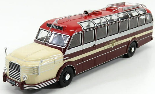 【予約】 Kruppクルップ Titanタイタン O80 Autobusオートバス 1952 Herzfeldヘルツフェルト クリーム ボルドー / IXO 1/43 ミニカー