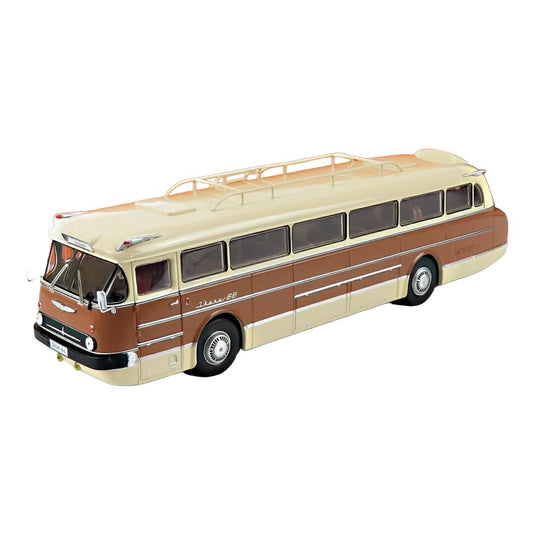 【予約】 Ikarusイカルス 66 バス 1972 ベージュ/ブラウン / IXO 1/43 ミニカー