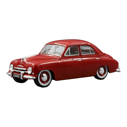 Skodaシュコダ 1200 1952 ダークレッド ダイキャストモデル ミニカー /IXO 1/43