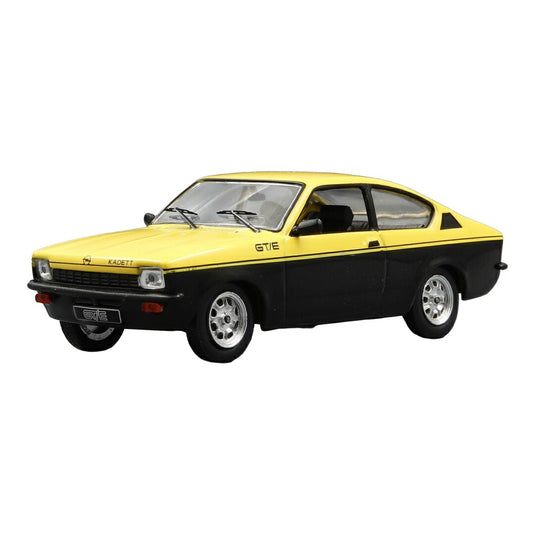 Opelオペル Kadettカデット C Coupeクーペ GT/E 1976 イエロー ブラック ダイキャストモデル ミニカー /IXO 1/43