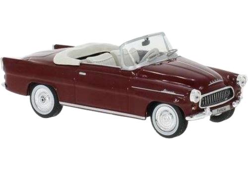 Skoda Felicia Roadster ダークレッド 1959 / IXO 1/43 ミニカー