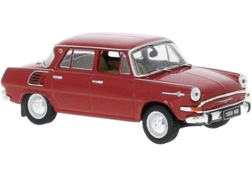 Skoda 1000 MB 1968 レッド IXOCLC439N.22 / IXO 1/43 ミニカー