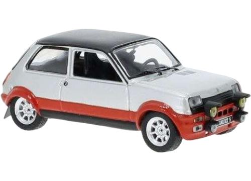 Renault 5 Alpine Gr.2 シルバー 1978 / IXO 1/43 ミニカー