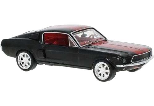 Ford Mustang Fastback 1967 ブラックレッド / IXO 1/43 ミニカー