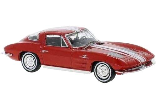 Chevrolet Corvette Stingray 1963 レッド / IXO 1/43 ミニカー