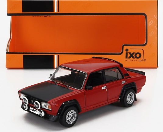 【予約】 Lada Fiatラーダフィアット 2105 VFTS 1983 レッド ブラック / IXO 1/43 ミニカー