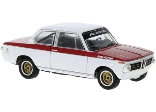 BMW Alpina 2002 Tii 1972 ホワイトレッド / IXO 1/43 ミニカー