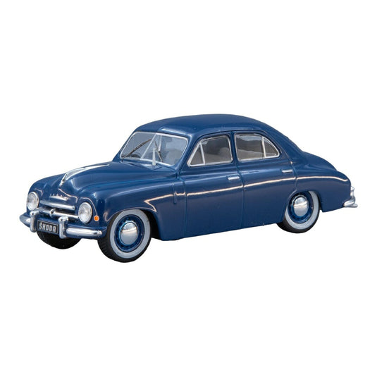 Skodaシュコダ 1200 Sedan 1952 ブルー ダイキャストモデル ミニカー /IXO 1/43