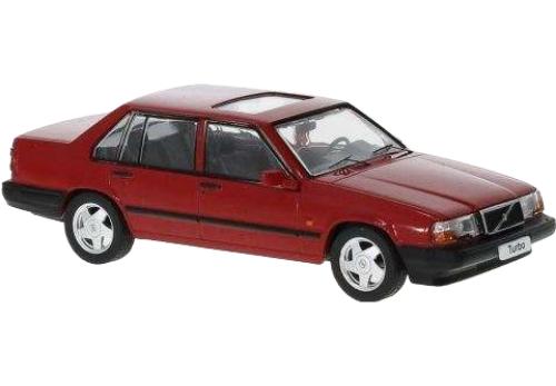 Volvo 940 Turbo 1990 レッド IXOCLC498N.22 / IXO 1/43 ミニカー