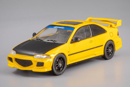 Hondaホンダ Civic EJ1 1995 yellow black /IXO 1/43 ダイキャストミニカー