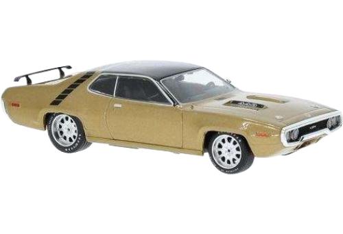 Plymouth GTX Runner 1971 ゴールド / IXO 1/43 ミニカー