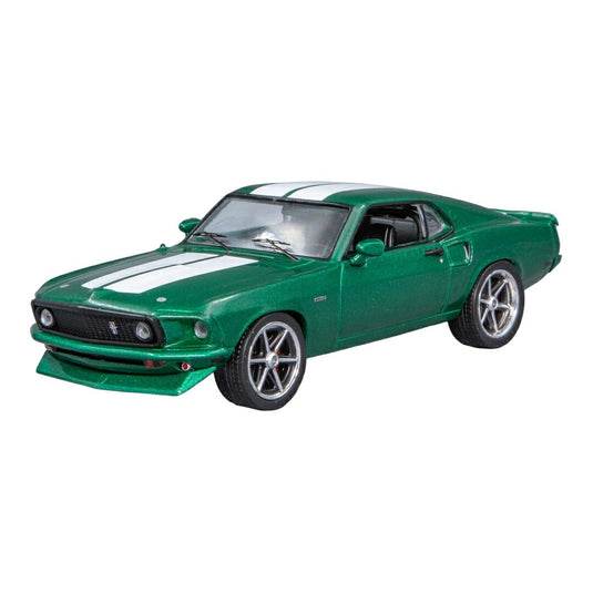 Fordフォード Mustangマスタング Custom 1969 メタリックグリーン ダイキャストモデル ミニカー /IXO 1/43