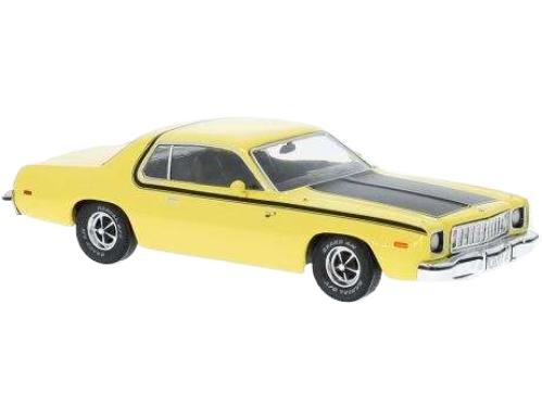 Plymouth Road Runner 1975 イエロー / IXO 1/43 ミニカー